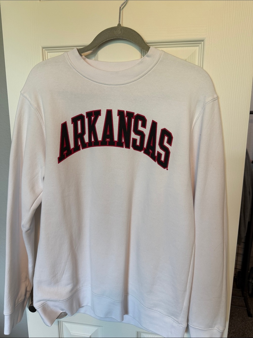 Fanatics White Crewneck Pullover
